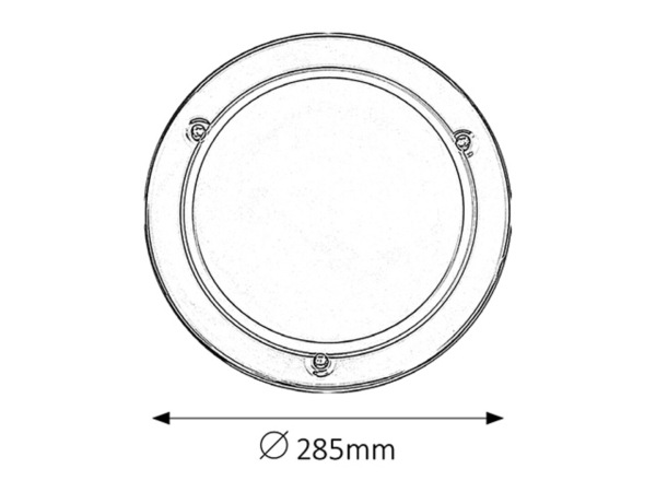 SVIETIDLO 005113 UFO CHROM 4