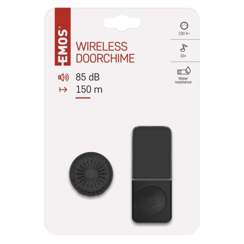 Domový bezdrôtový zvonček P5734B do zásuvky 1