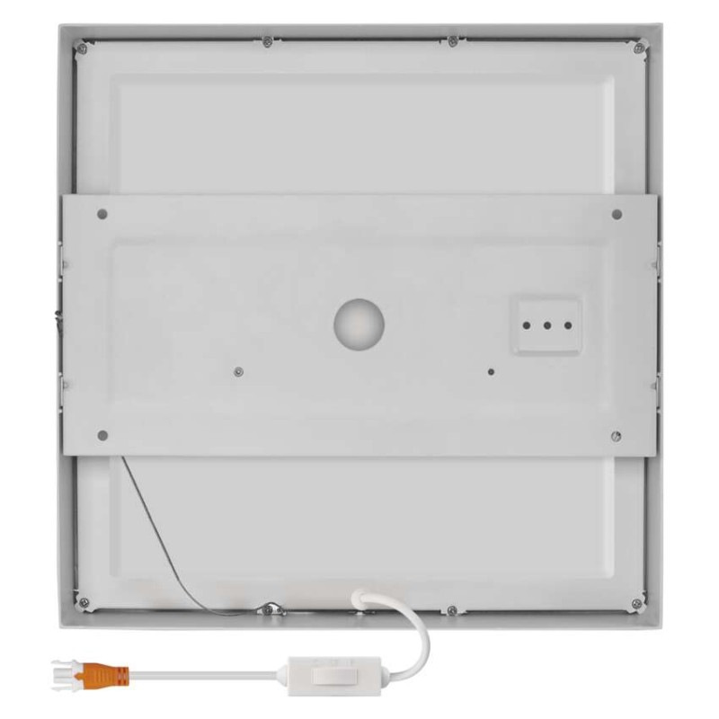 LED prisadené svietidlo, štvorec, biele, 28,5W, CCT 7