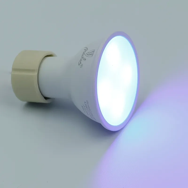 LED žiarovka WIFI 4,5W - GU10 / CCT + RGB - ZLS135W 12