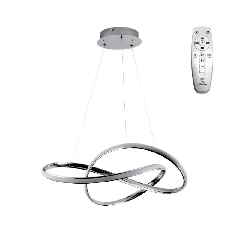 LED závesné svietidlo + diaľkový ovládač 70W - J4331/CH 7