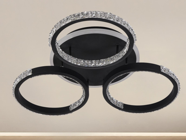 LED stropná lampa + diaľkový ovládač 60W - J3303/B