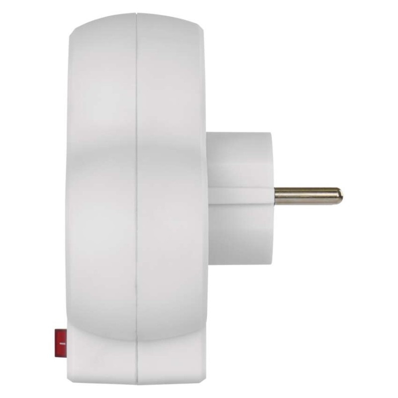 Rozbočovacia zásuvka 2×, vyp., 1×USB-A+1×USB-C, biela 2