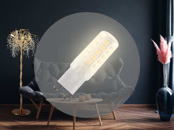 LED žiarovka 3,9W - G9 / SMD / 2800K - ZLS614 3