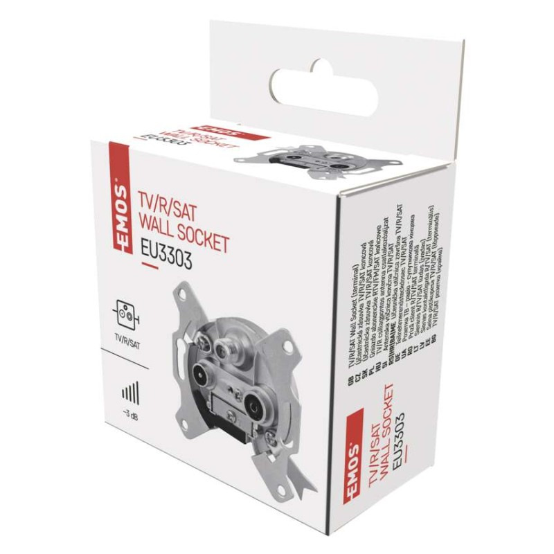 Účastnícka zásuvka EU 3303 koncová 2