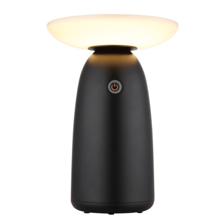 Solárne sv., hliník čierny matný, plast čierny matný/biely, dotykový stmievač, pamäť, bez adaptéra, 8