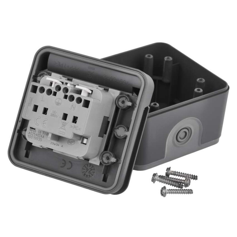 EMOS Cyklone zásuvka nástenná IP55 9