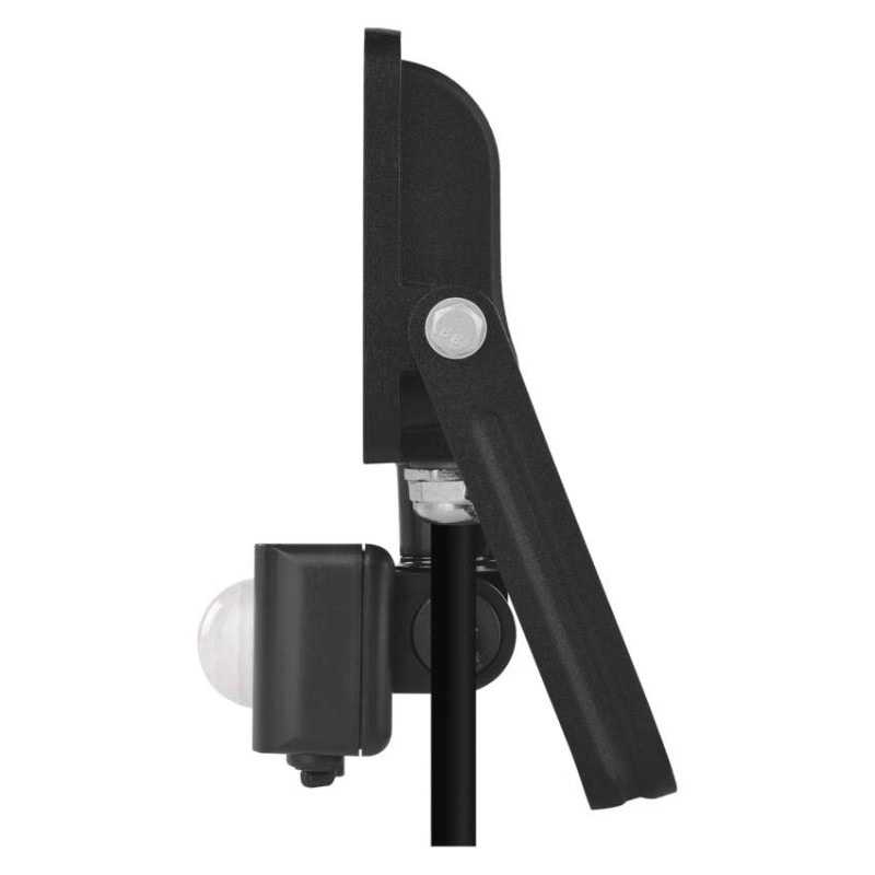 LED reflektor GLARO s pohybovým čidlom, 10 W, čierny, IP54, 1000 lm, neutrálna biela 4