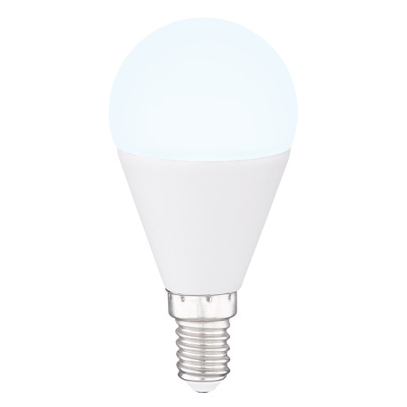 LED žiarovka, plast opál biely, ILLU, kompatibilné s Google Assistant a Alexa, mob. aplikácia, diaľk