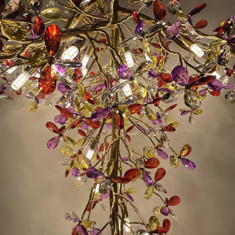 Luxusný závesný krištáľový luster 30 x G9 - CA032/2000H 7