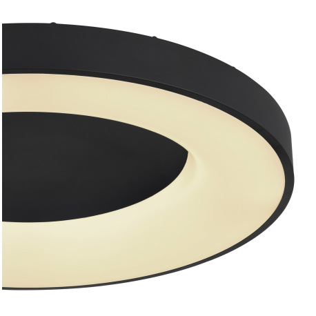 Stropné svietidlo, kov čierny, plast opál, pamäťová funkcia, nočné svetlo, stmievateľné, diaľkové ov 4