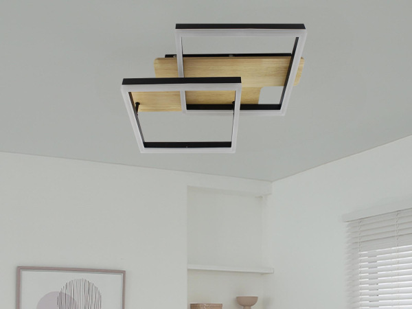 LED stropné svietidlo s diaľkovým ovládačom 85W - TA1302/BW