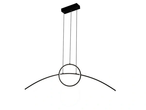 LED závesná lampa na lanku + diaľkový ovládač 55W - J4305/B 3