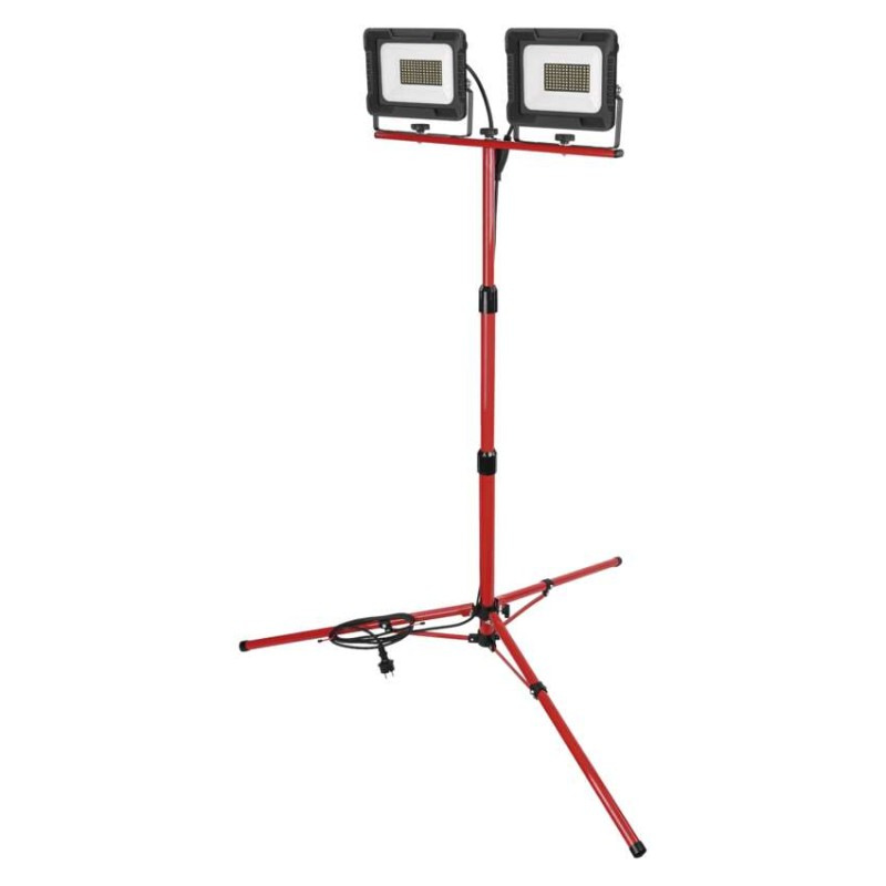 LED reflektor ELION, 2×50W + trojnožka, neutrálna biela 1