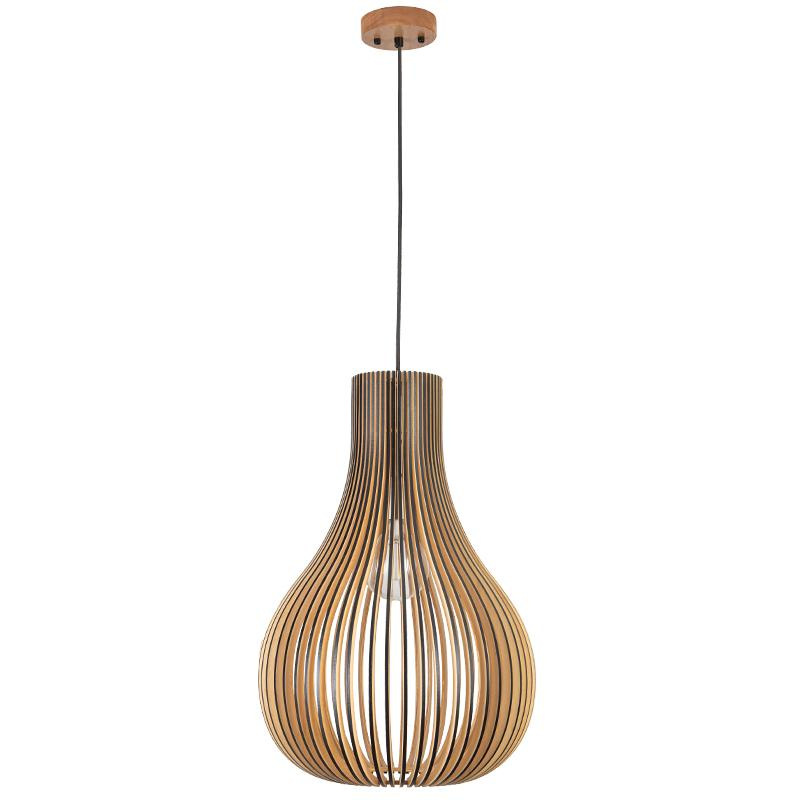 Závesný luster z masívneho dreva E27 / 380 - WRE092 7