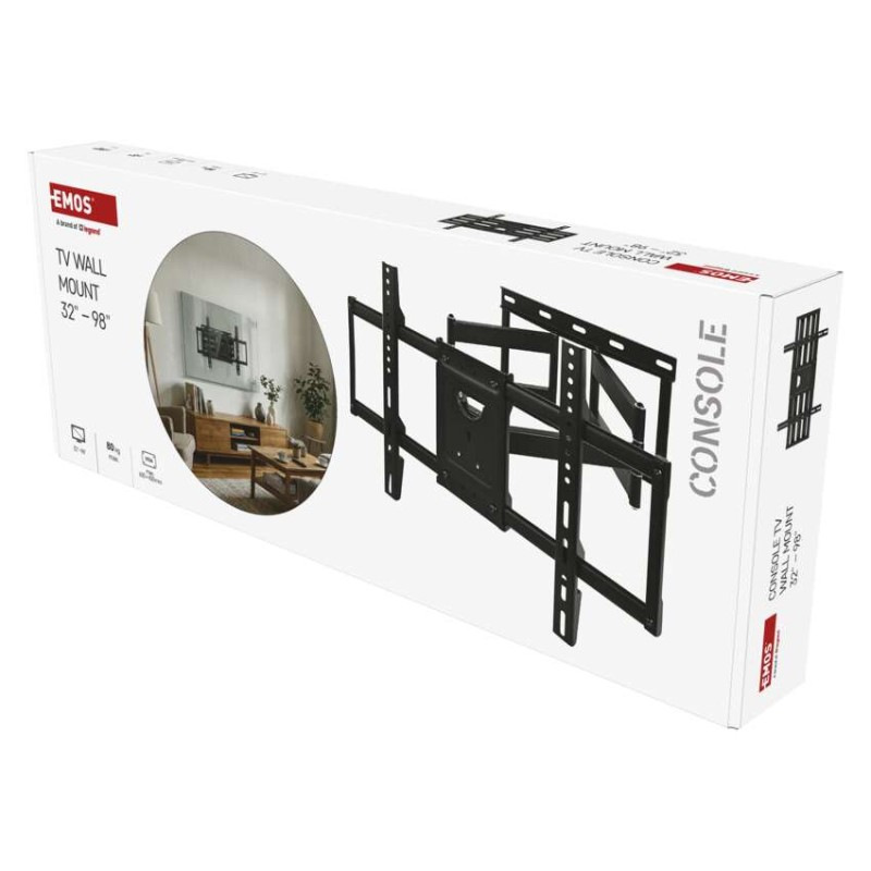 Konzolový nástenný TV držiak 32–98" (81–249 cm) 4