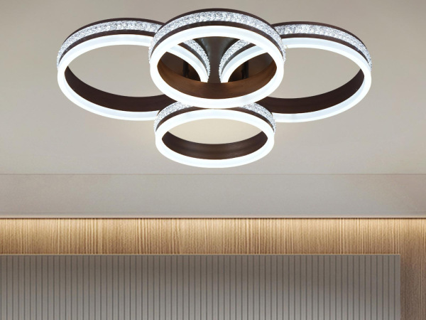 LED stropné svietidlo s diaľkovým ovládačom 150W - J3354/BR 3