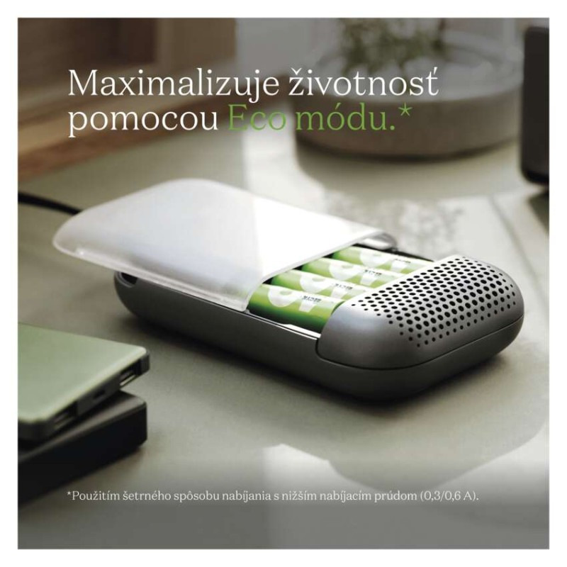 GP nabíjačka batérií Charge 10 S491 + 4× AA 12