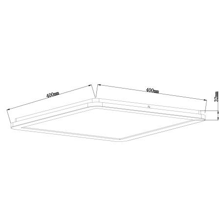 Stropné svietidlo, plast čierny/satinovaný, plast biely, podsvietenie, 3 úrovne osvetlenia pomocou n 13