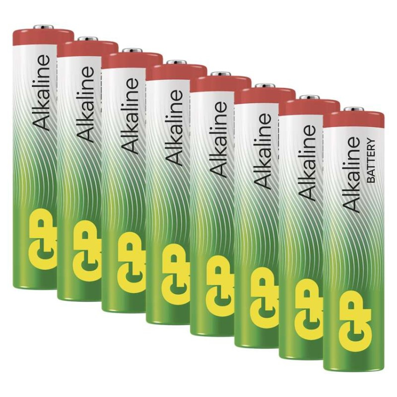 Alkalická batéria GP Alkaline LR03 (AAA), 8 ks 1