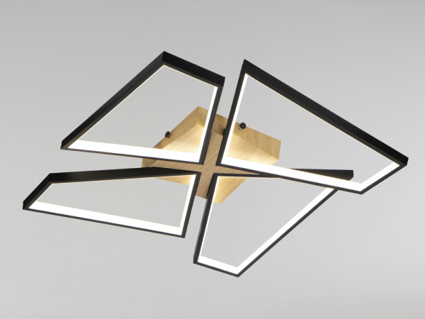 LED stropné svietidlo s diaľkovým ovládačom 115W - TA1312/BW 5