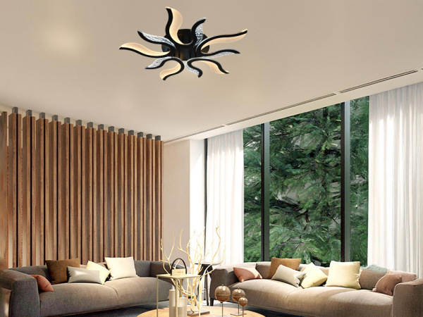 LED stropná lampa + diaľkový ovládač 65W - J3317/B 7