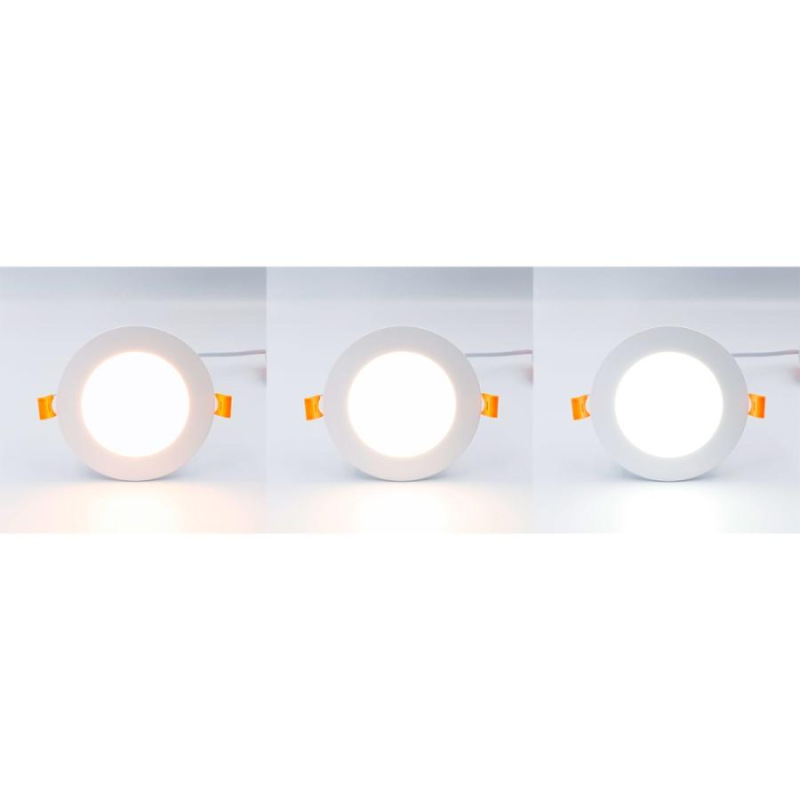 LED vsadený panel WIFI a BLUETOOTH 6W / 3000K - 6500K / WH - LPL131W 5