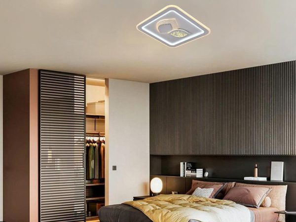 LED stropná lampa + diaľkový ovládač 95W - J1313/W 12