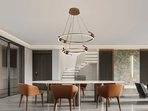 LED závesné svietidlo + diaľkový ovládač 80W - J4346/GCH 10