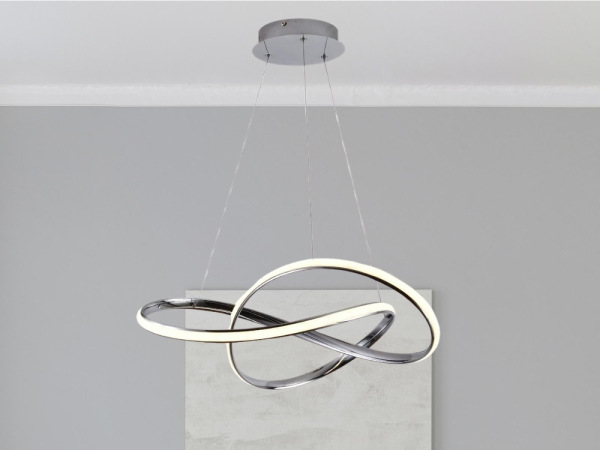 LED závesné svietidlo + diaľkový ovládač 70W - J4331/CH 3