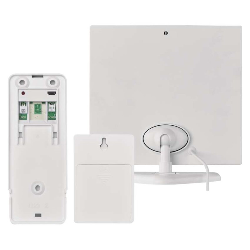 GoSmart Domový bezdrôtový batériový videozvonček IP-09D s WiFi a solárnym panelom 10