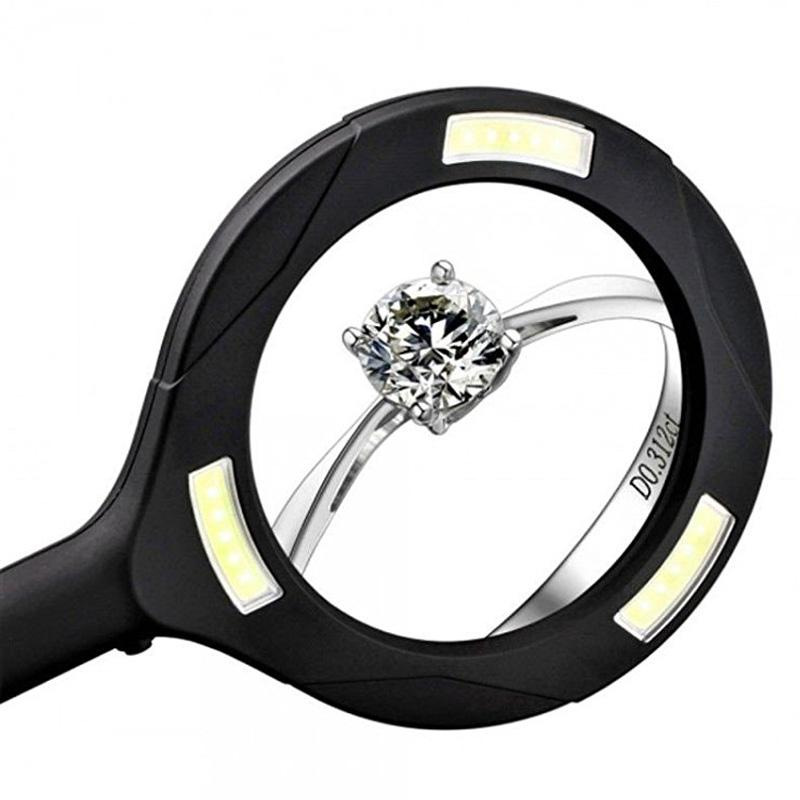 Lupa 5 x ZOOM s LED podsvietením - LM102 7