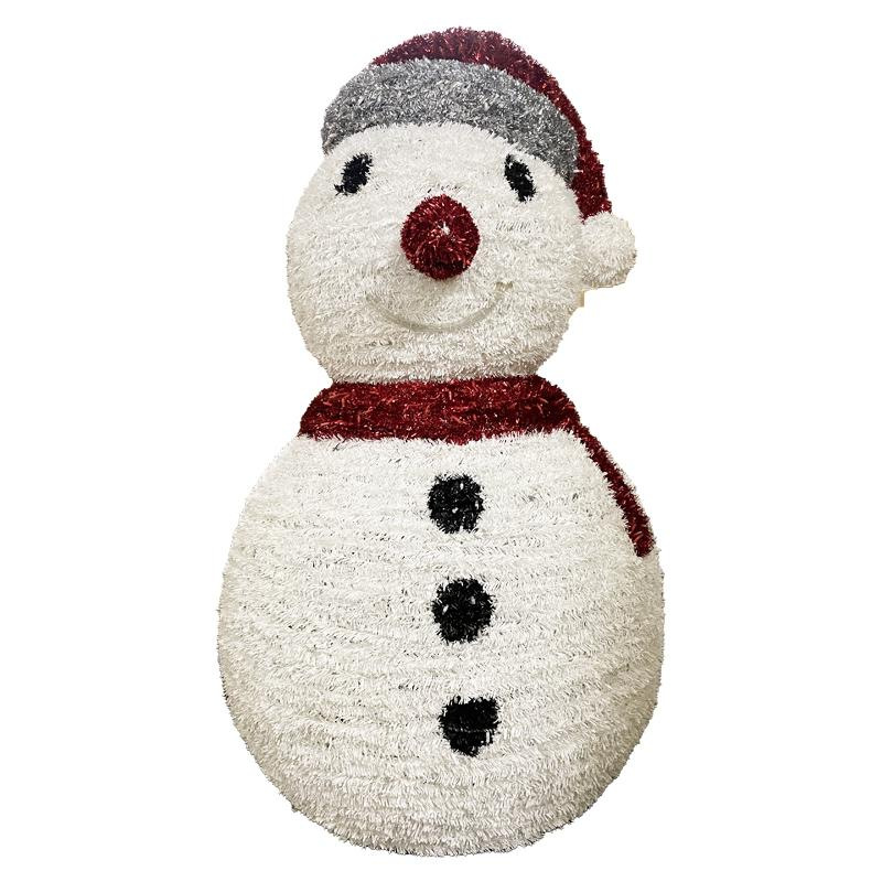 Vianočná dekorácia Snehuliak - CH3