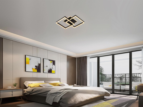 LED stropné svietidlo s diaľkovým ovládačom 80W - J3366/B 6