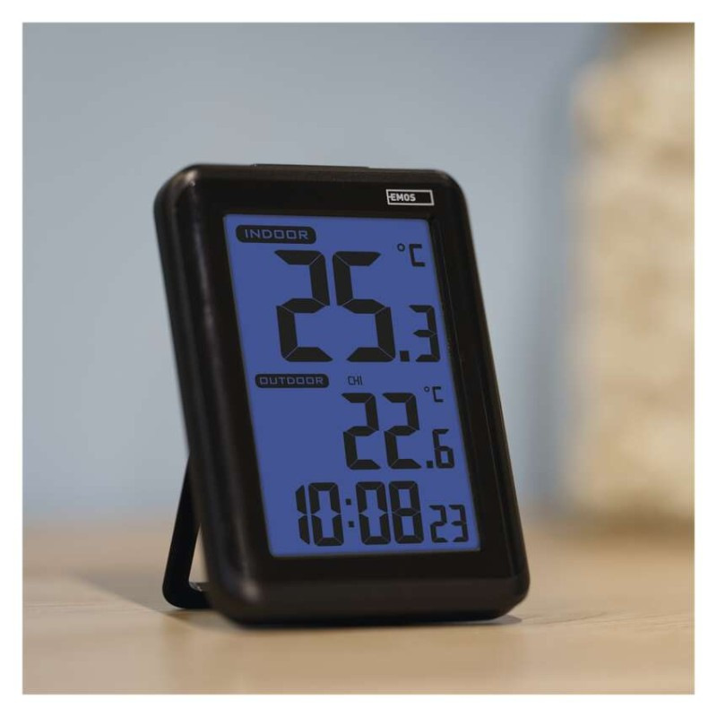 Digitálny bezdrôtový teplomer E8636 5