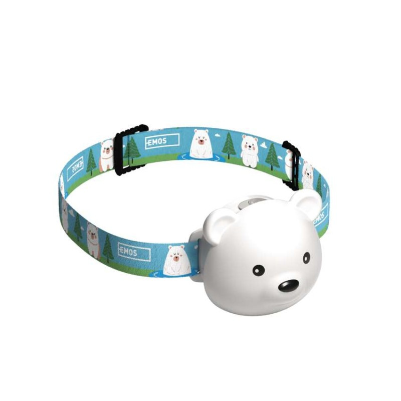 LED nabíjacia čelovka medveď P3543, 80 lm, Li-Pol 500 mAh 4