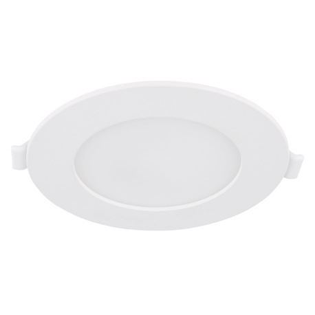 Podhľadové svietidlo, biely plast, biely PVC kábel, externý ovládač v balení, ø: 128mm, V: 25mm, výr 2