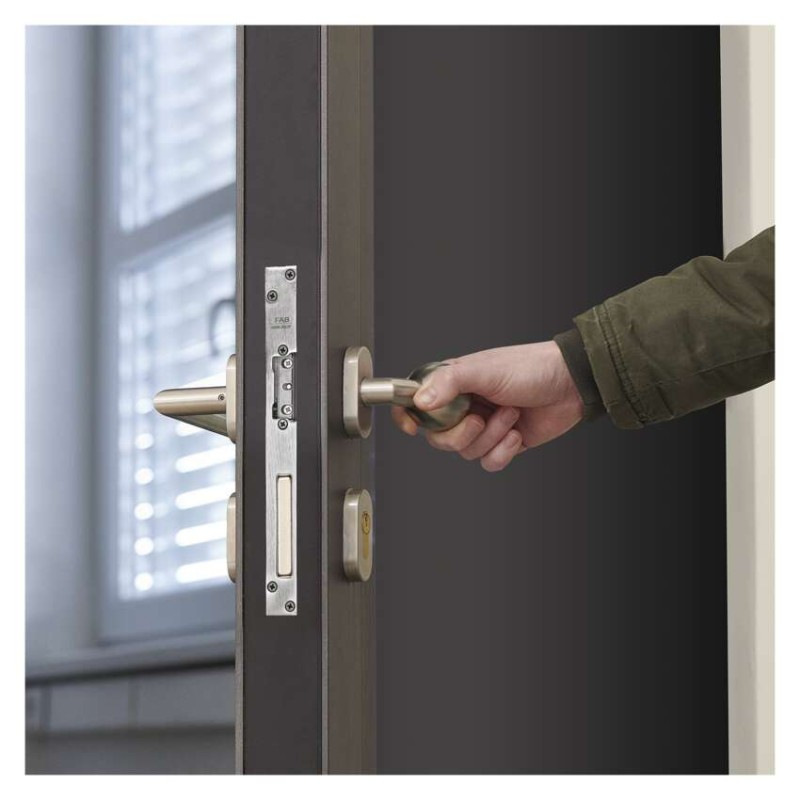 Elektronický dverný zámok BEFO 1211 s polohou otvor./zavr. 11