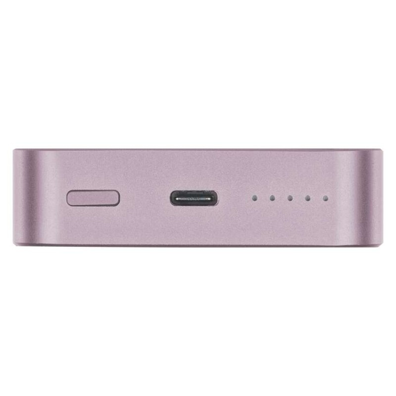 Power bank EMOS WI 1046, 10 000 mAh, 20 W+Wireless, lososová 2