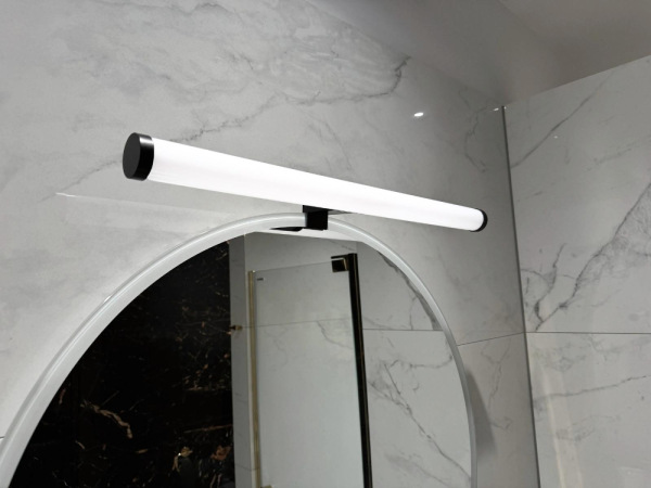 LED kúpeľňové svietidlo 12W / IP44 / 600 / 4000K - LNL7722/BK 4