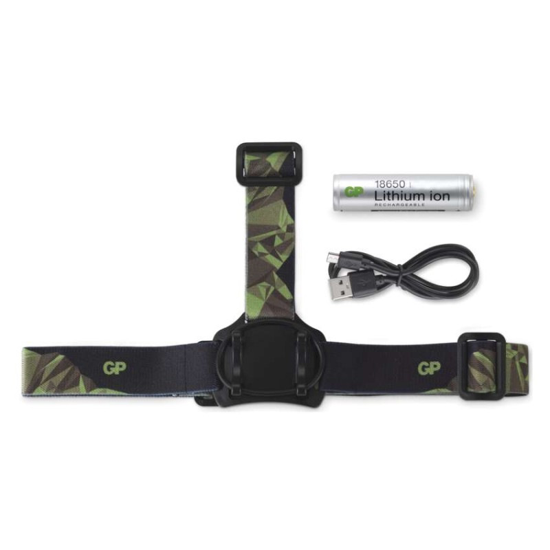 LED nabíjacia čelovka GP Discovery CHR35, 600 lm 8