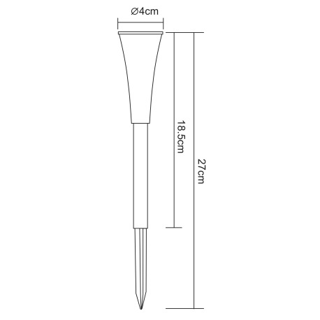 Solárne svietidlo, nerezová oceľ, plast priehľadný satinovaný, 5ks blister balenie, IP44, menič fari 11