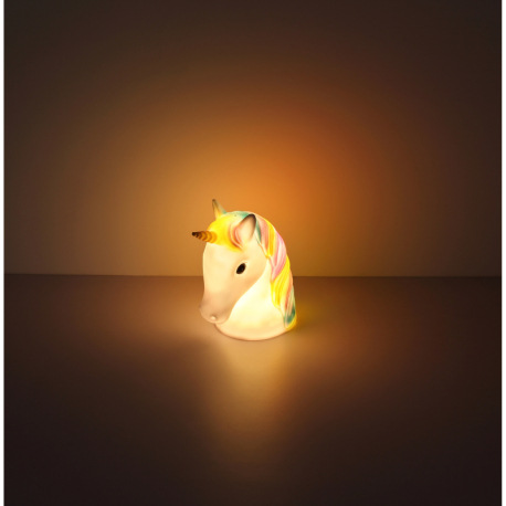 Dekoratívne svietidlo, plast farebný, kábel PVC, posuvný vypínač, vrátane USB kábla, DxŠxV: 180x110x 20