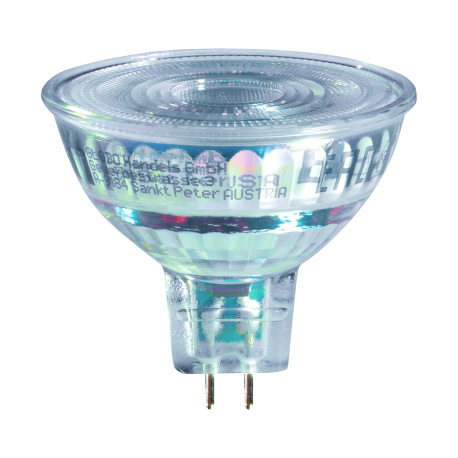 LED žiarovka, Ø50, V:45, 1xMR16 GU5,3 3W 12V, 250lm, 3000K.