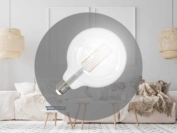 LED žiarovka / filament 18W - G125 / E27 / 4000K - ZLF924 2