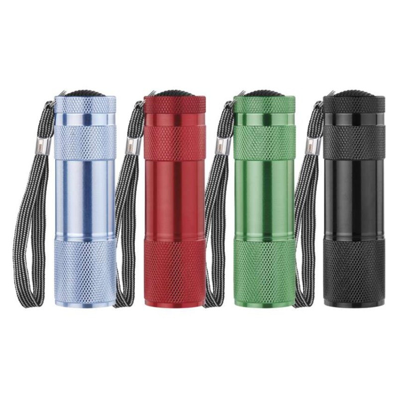 LED ručné kovové svietidlo P3848A, 50 lm, 3× AAA, 24 ks, display box 2