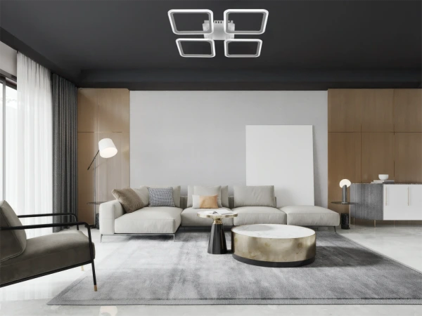 LED stropné svietidlo s diaľkovým ovládačom 95W - TB1312/W 1