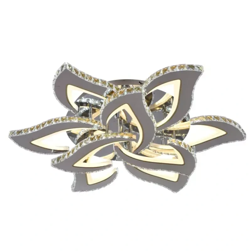 LED stropný luster + diaľkový ovládač 180W - J3337/CH 3