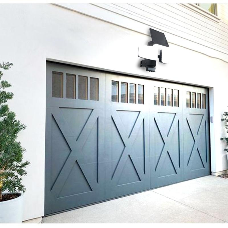 LED čierne vonkajšie solárne svietidlo so senzorom 12W / 3000K - 4100K - 6500K - LS023 10