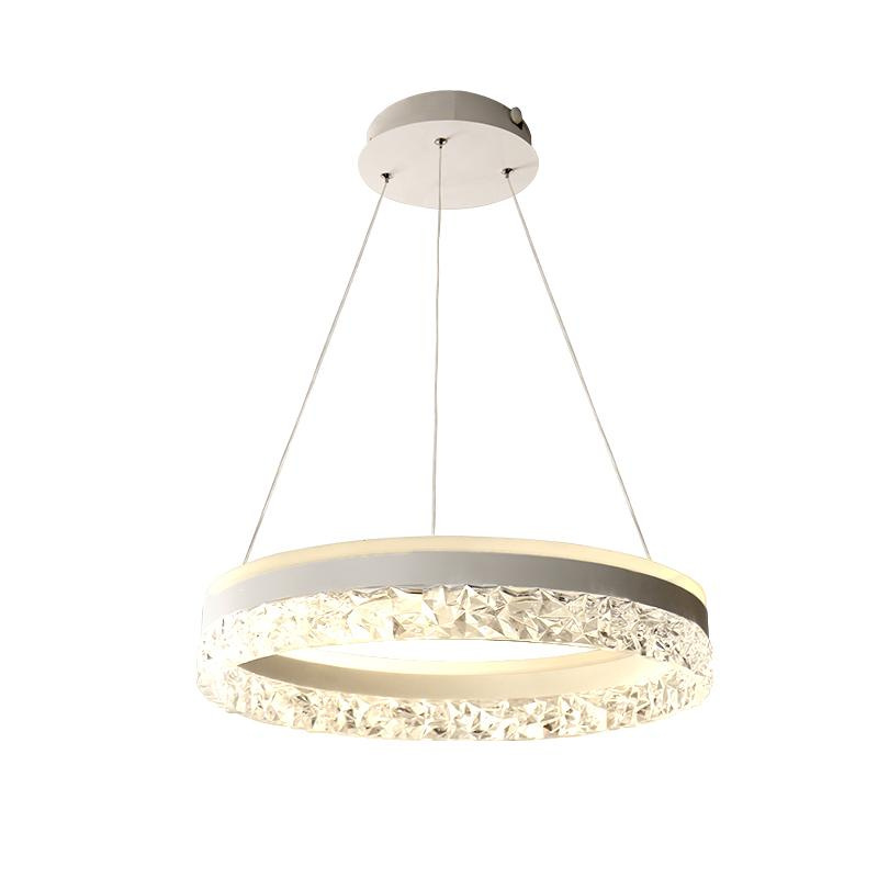 LED luxusné závesné krištáľové svietidlo s diaľkovým ovládačom 80W - TA2301/W 2